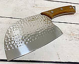 Кухонний ніж сокирка Sonmelony VCSD-8 27 см, фото 5