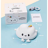 Нічник-світильник силіконовий на акумуляторі з різними кольорами підсвічування Зірочка Star, фото 6