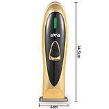 Бездротова машинка для стрижки волосся з трьома змінними насадками RAF R.4006, фото 10