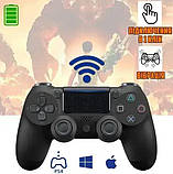 Бездротовий контролер геймпад для ігрових приставок із Bluetooth Dual Shock 4 Wireless, фото 3
