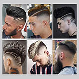 Машинка-тример для стриження, підборіддя, вусів Kemei-700H, фото 9