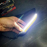 Налобний туристичний світлодіодний ліхтарик BL-W689-LM+2COB (white+red), Motion Sensor, Li-Ion аккум. ЗУ Type-, фото 4