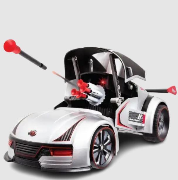 Дитяча машинка на радіокеруванні стріляє кулями UZL033 Стріляюча машинка-трансформер VELOCITY DEMON, фото 1