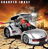 Дитяча машинка на радіокеруванні стріляє кулями UZL033 Стріляюча машинка-трансформер VELOCITY DEMON, фото 4