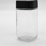 Набір баночок для спецій на підставці 12 шт BSJ2407-2 Настільний органайзер для спецій, фото 7