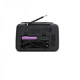 Радіоприймач GOLON RX-BT978S із сонячною батареєю, USB, SD, акумуляторами та Bluetooth, фото 4