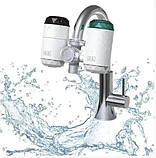 Проточний водонагрівач бойлер-кран для будинку з вбудованим фільтром Delimano ZSW-D01, фото 8