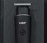 Машинка для стрижки з 3 насадками VGR V-937, фото 8