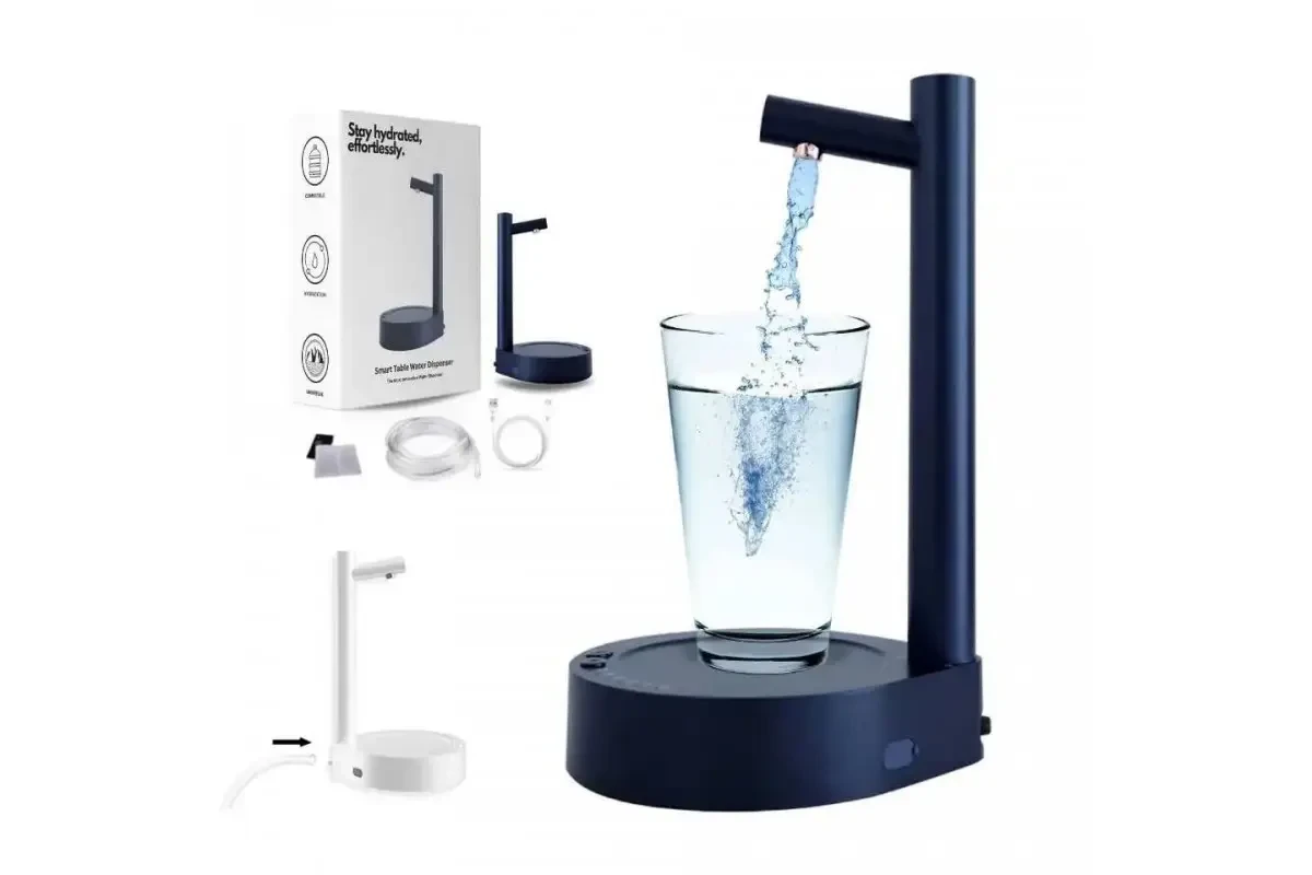 Акумуляторна помпа для води, настільний диспенсер Table Water, фото 1