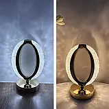 Настільна лампа з кристалами та діамантами Creatice Table Lamp 16, фото 4