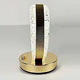 Настільна лампа з кристалами та діамантами Creatice Table Lamp 18, фото 7