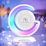 Нічник-лампа з бездротовою Bluetooth колонкою Lightshow з одним мікрофоном YS-110, фото 6