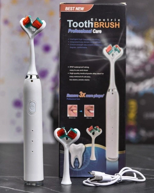 Акумуляторна зубна щітка Electric Toothbrush, фото 1