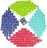 Автомобільна гоночна траса з машинкою Cheangeble Track 138 pcs, фото 2
