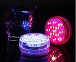 Занурювальний світлодіодний RGB ліхтар з пультом дистанційного керування MAG-717 Універсальний LED світильник, фото 5
