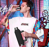 Чашка термос для напоїв 1400 мл Classic 970 Великий термос для чаю зі складаною ручкою, фото 6