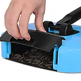Механічна щітка-віник швабра для прибирання з контейнером Sweep Drag All-In-One, фото 3