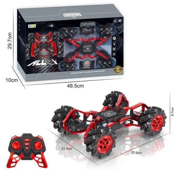 Машинка-перевертень Stunt Motion Metal MZP Трюкова машина з керуванням жестами, фото 1