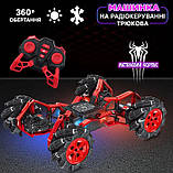 Машинка-перевертень Stunt Motion Metal MZP Трюкова машина з керуванням жестами, фото 3