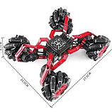 Машинка-перевертень Stunt Motion Metal MZP Трюкова машина з керуванням жестами, фото 9