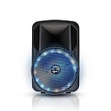 Переносна акустична система MEGAFOX MD19-12L (12"x1) (40 W) (бездротовий мікрофон) (Пульт), фото 3