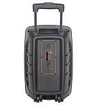 Переносна акустична система SURFACE NDR-2680 (8"+6.5") (10 W) (Провідний Мікрофон + пульт) 2400mAh, фото 2