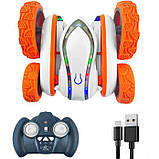 Машинка-перевертень Storm Stunt Car радіокерована зі змінними колесами Радіокерована машинка, фото 4