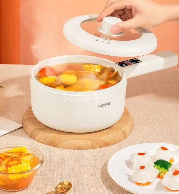 Електрична каструля для приготування Їжі Швидковарка з терморегулятором, фото 1