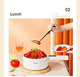 Електрична каструля для приготування Їжі Швидковарка з терморегулятором, фото 10