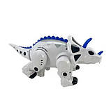 Робот-динозавр ДУ, Світло, звук 2629-Т18-В Радіокеровані іграшки Інтерактивна іграшка, фото 3