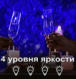 Дитячий нічник Галактика Зоряний проєктор з Bluetooth колонкою та пультом д/у LY-427 Дискошар Світильник, фото 9