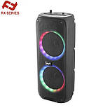 Переносна акустична система SURFACE RX-6268B (6.5"х2) (10 W) (Дротовий мікрофон) (2400mAh) (Пульт), фото 10