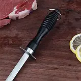 Набір кухонних ножів з ножицями і підставкою UNIQUE UN-1837 (7 предметів), фото 8