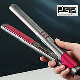 Професійна праска з титановими пластинами на 38 Вт DSP 10217 Випрямляч для волосся, фото 4