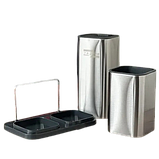 Набір ножів та кухонне начиння 17 предметів Zepline ZP-047 Червоний, фото 2