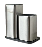 Набір ножів та кухонне начиння 17 предметів Zepline ZP-047 Червоний, фото 4