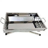 Переносний мангал BARBECUE TRAY 882 CA-11 480*340*590 Портативний гриль барбекю, фото 7