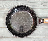 Сковорідка з кришкою 28 см Higher kitchen НК-319, фото 2