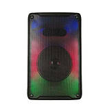 Акустична переносна система RX-8136 (8"x1) 10 Вт, дротовий мікрофон та пульт 2400mAh, фото 6