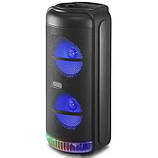 Переносна акустична система SURFACE RX-8228 (8"x2) (30 W) (Дротовий мікрофон) (3000mAh) (Пульт), фото 8