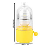 Шейкер для яєчного жовтка Скремблер EGG YOLK Центрифуга для змішування білка з жовтком, фото 10