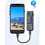 Камера 1080P нічне бачення Full HD бездротова мінікамера NO109-110 Нагрудна камера з диктофоном, фото 9