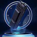 Камера 1080P нічне бачення Full HD бездротова мінікамера NO109-110 Нагрудна камера з диктофоном, фото 10