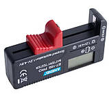 Тестер батареї 18650 акумулятора електронний ANENG BT-168 PRO Тестер батарейок, фото 3