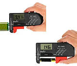 Тестер батареї 18650 акумулятора електронний ANENG BT-168 PRO Тестер батарейок, фото 6