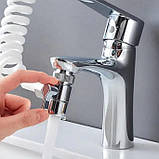 Душова система на умивальник External Shower з турмаліновою насадкою для душу AND-75, фото 4