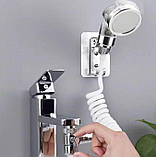 Душова система на умивальник External Shower з турмаліновою насадкою для душу AND-75, фото 7