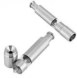 Подрібнювач для солі та перцю, ручний подрібнювач із нержавіючої сталі XL-552, фото 4