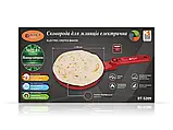 Сковорода для млинців електрична 20 см BITEK BT-5209 1600Вт з антипригарним покриттям із майфанського каменю, фото 3
