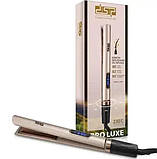 Праска для волосся PRO LUXE DSP 10349, Професійний випрямляч волосся, Плойка для волосся, фото 4